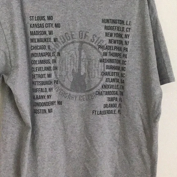 Gildan Gray Robin Trower Short Sleeve Tee Vintage Design XL - Picture 4 of 4